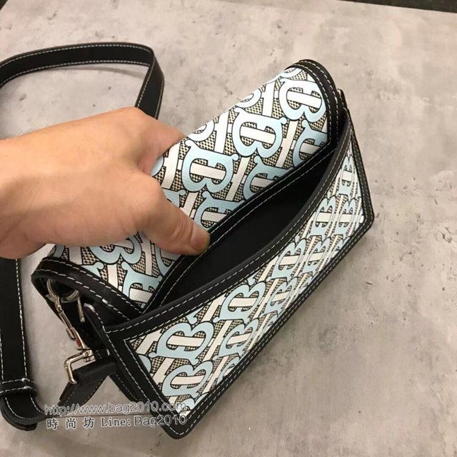 Burberry專櫃新款女包 巴寶莉品牌Horseferry印花斜背包  db1162